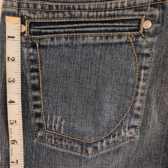 AB Wide Leg Blue Jeans with multiple pockets - Picture 14 of 16